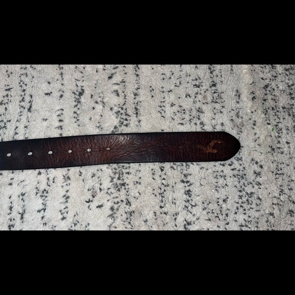 Genuine rawhide leather Hollister belt RUGGED! - Picture 6 of 11